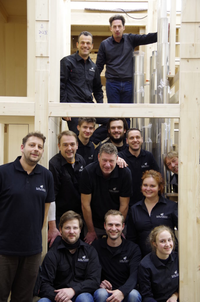 Das Team der Firma Karl Schuke Berliner Orgelbauwerkstatt