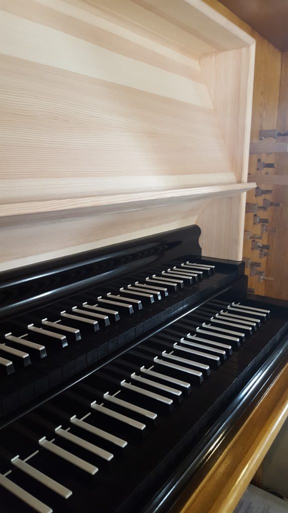 Niemegk: Rekonstruierte Klaviaturen