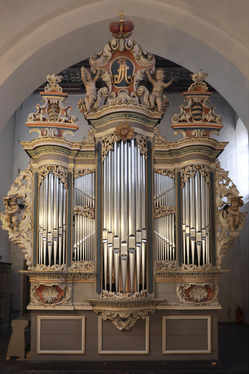 Joachim Wagner Orgel in der Liebfrauenkirche Jüterborg, Brandenburg, Deutschland